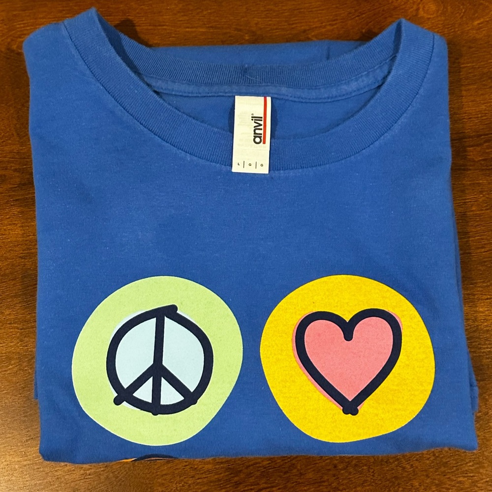 Peace•Love•Bake Women’s Tee Shirt - Picture 5 of 5